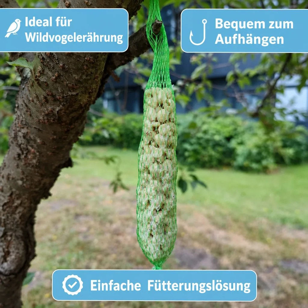 Vogelfutter Erdnuss-Stangen, 2 Stück Wildvogelfutter