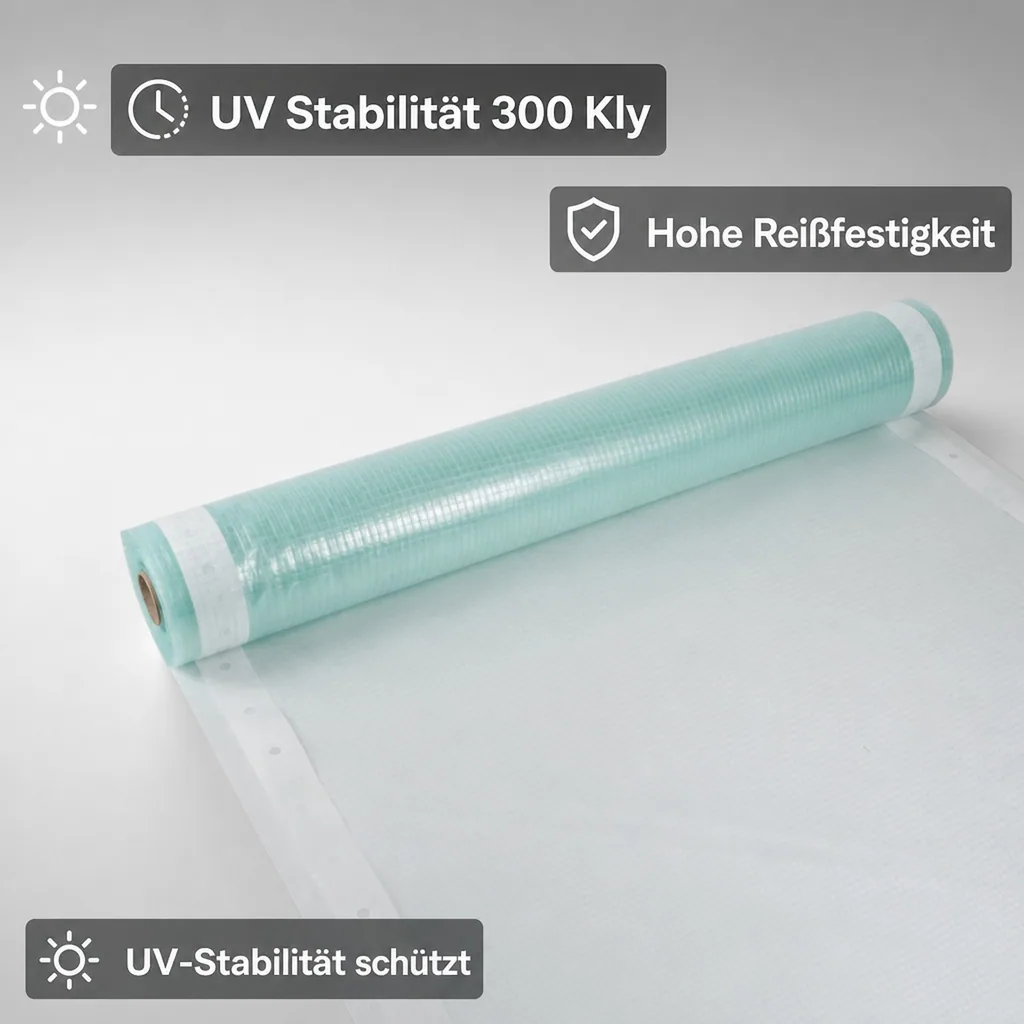 Gitterfolie mit Nagelrand, Abdeckfolie, 4 Breite x 1 Meter