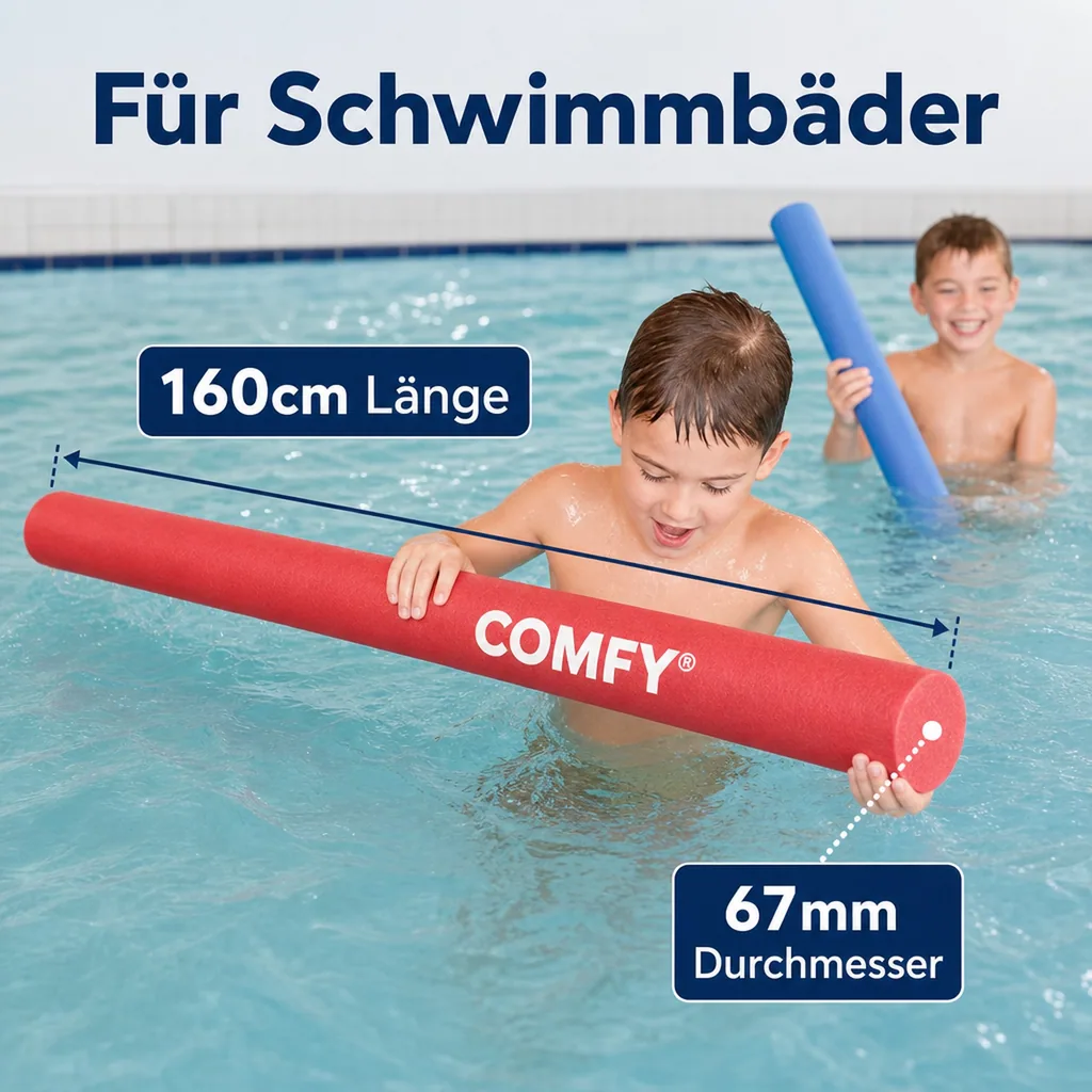 COMFY® NOODLE Rot 160cm