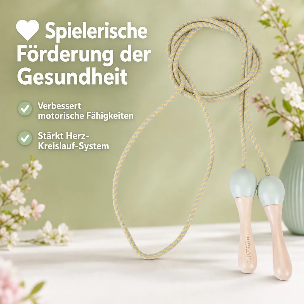 Little Dutch Springseil - Essentials, Mint