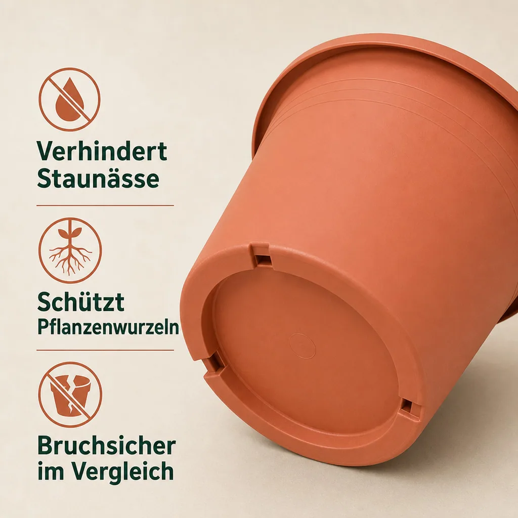Blumentopf, Pflanztopf, Terracotta, CYLINDRO, Ø 35 cm, 14,5 Liter