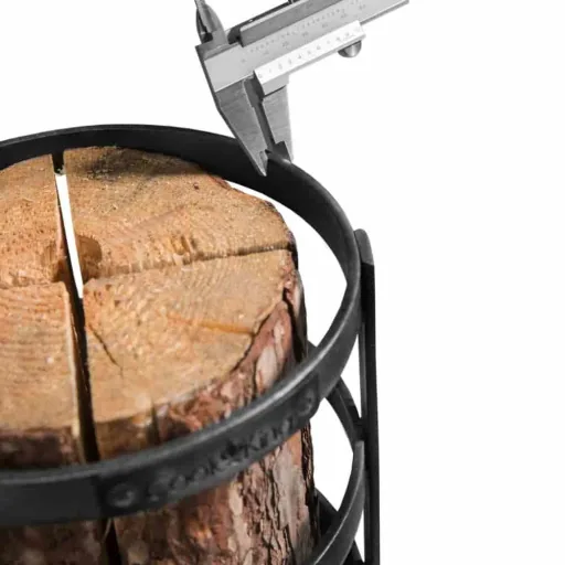 Feuerkorb, Gartenfeuerstelle, für Schwedenfeuer, Malmo Naturstahl