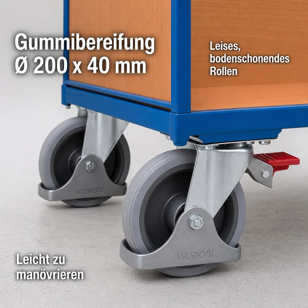Dreiwandwagen 500 kg, Transportwagen, Werkstattwagen