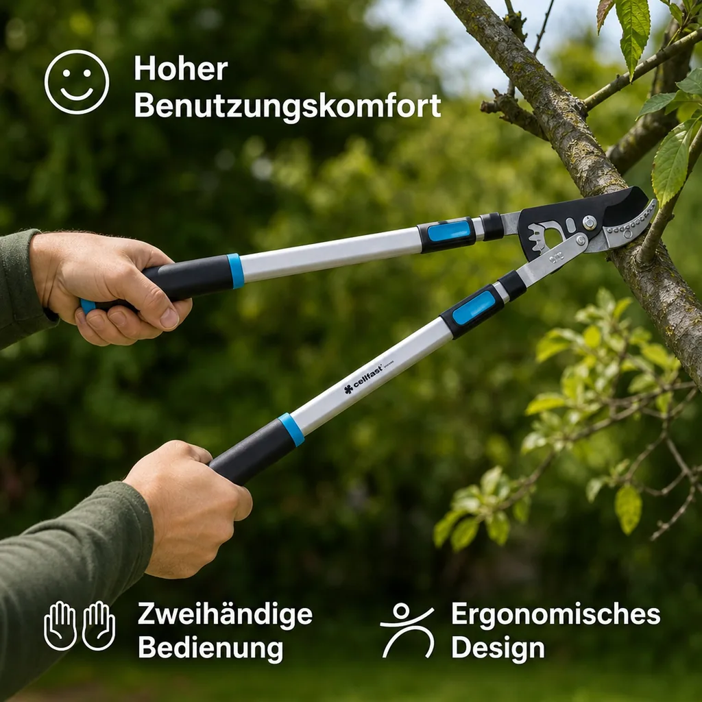 Einfache-Amboss-Astschere IDEAL