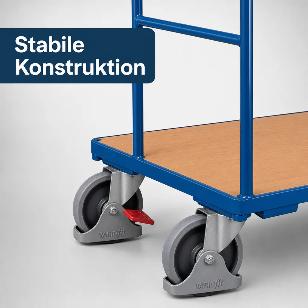 Schiebebügelwagen 500 kg Typ M + EasySTOP