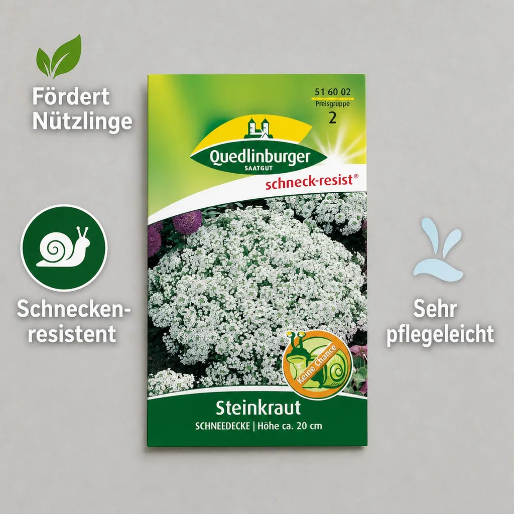 Steinkraut Schneedecke, Bodendecker, Bienenfreundlich, Duftend