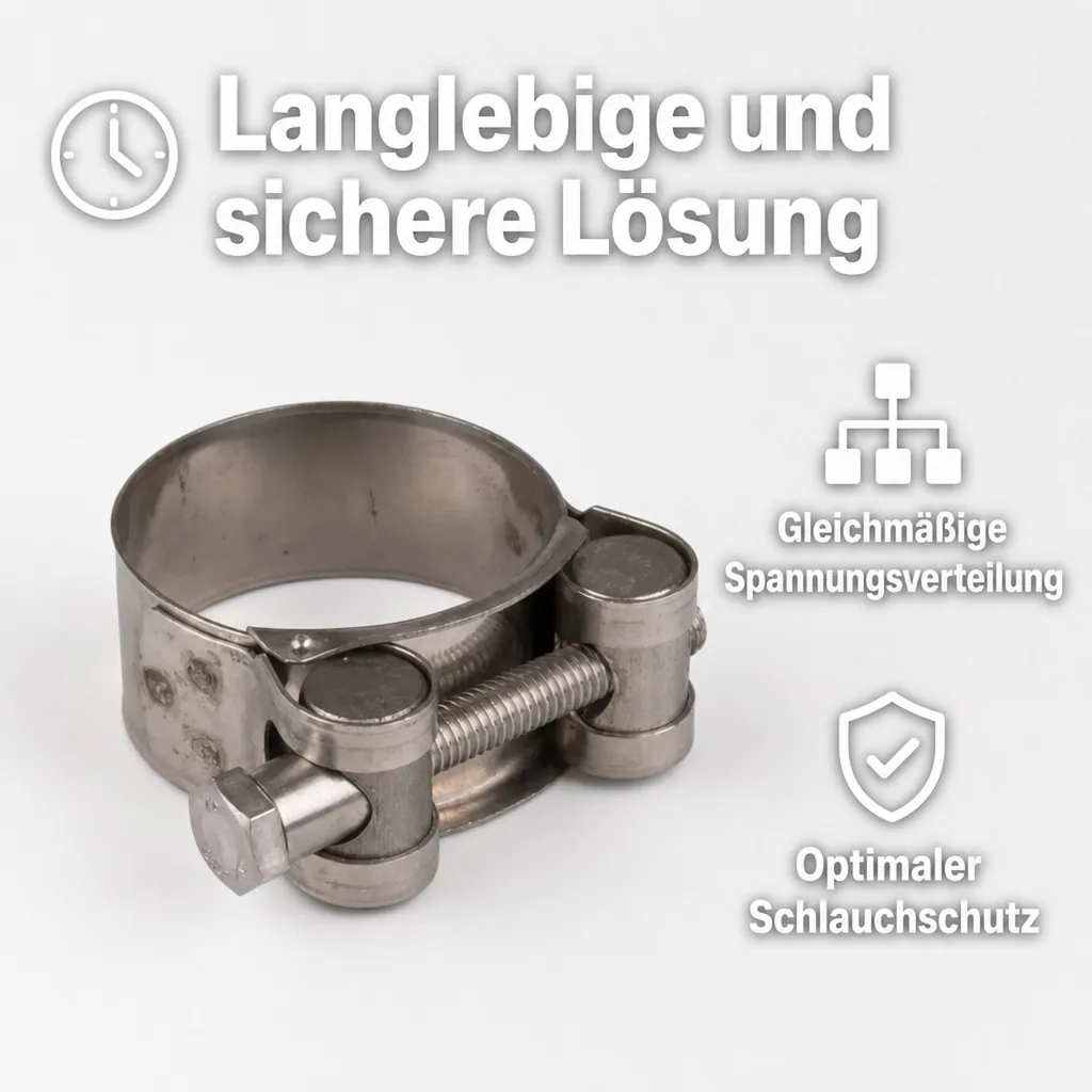 Gelenkbolzenschelle 92-97mm, Spannbackenschelle, DIN 3017, W2