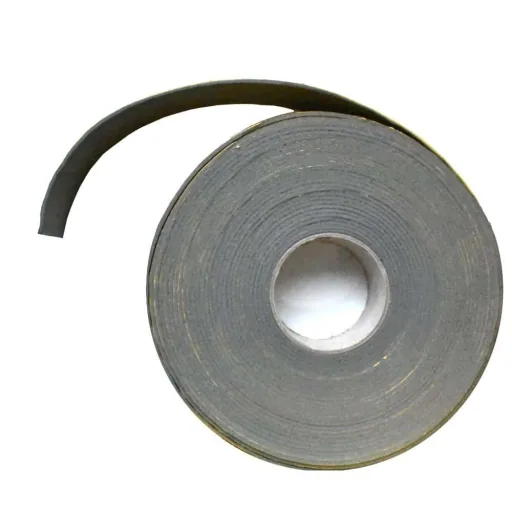Kautschukband, selbstklebend, grau, 3mm x 50mm x 15m, Isolierband