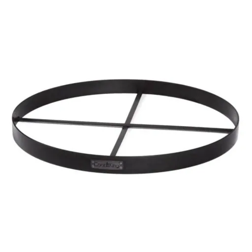 Feuerkorb Unterlage, Feuerschalenbasis rund 60 cm, Naturstahl