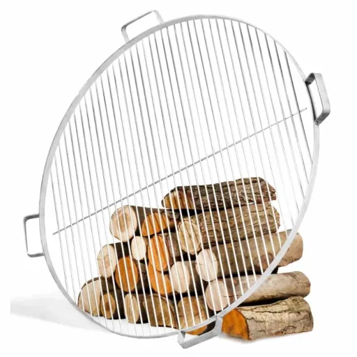 Grillrost 60 cm, Edelstahl, Feuerschale Grillrost