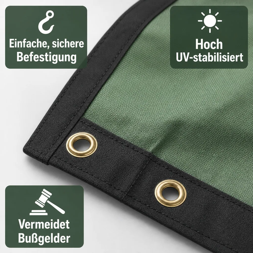 Anhänger Netz, Containernetz, Abdecknetz 3,5 x 8 m, Ladungssicherungsnetz