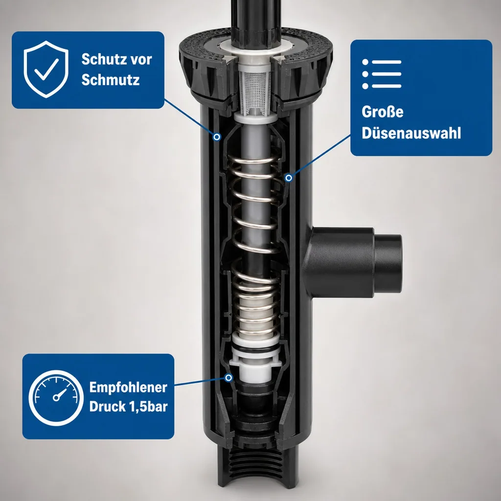Versenkregner Basis Typ 1812 30cm