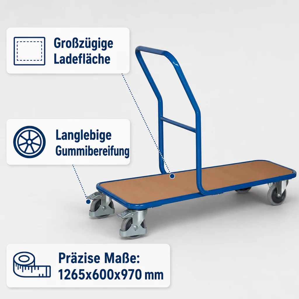 Magazinwagen Typ L + EasySTOP