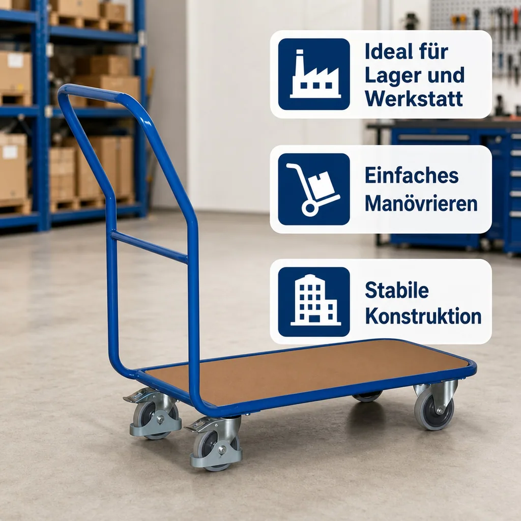 Magazinwagen Typ L + EasySTOP