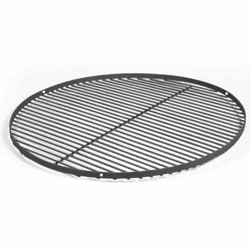 Schwenkgrill, Edelstahl Doppelrost, Dreibein 200 cm