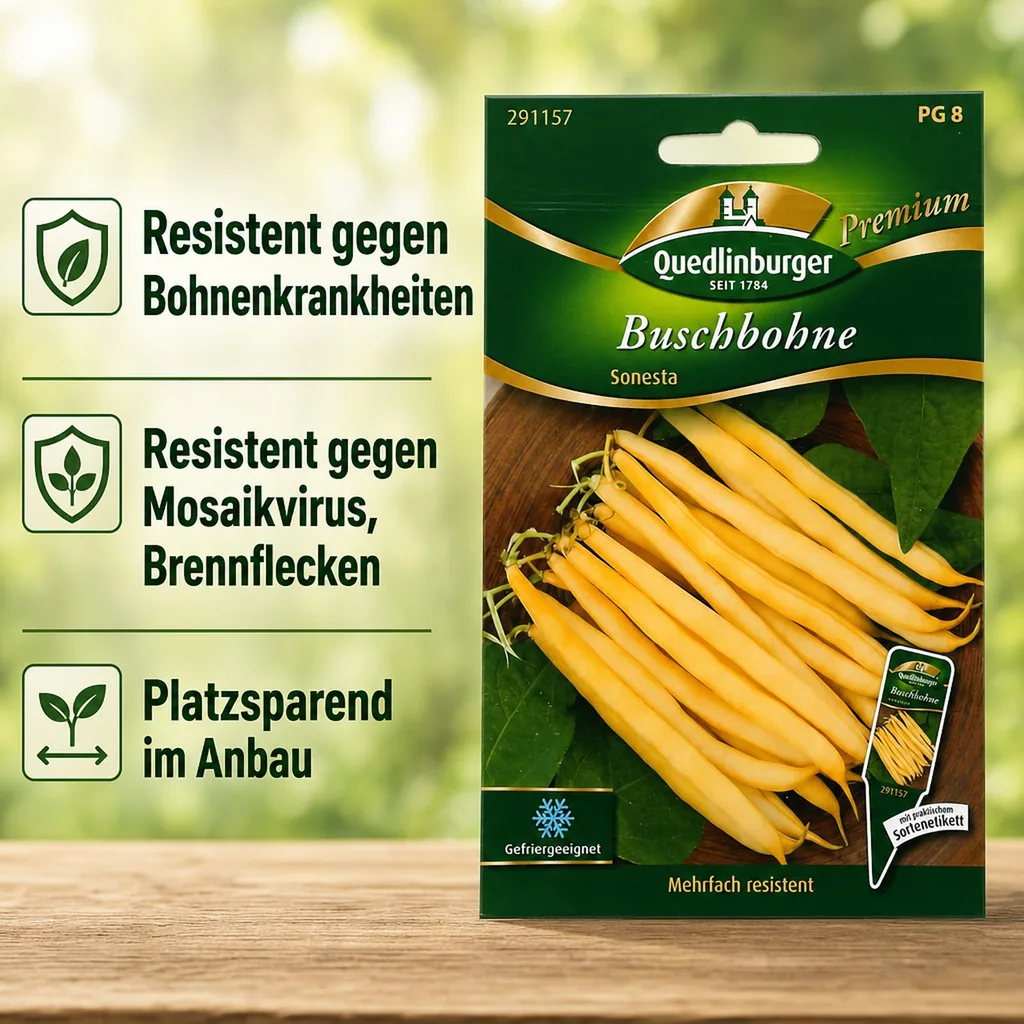 Buschbohnen kaufen, Sonesta, gelbe Wachsbohne