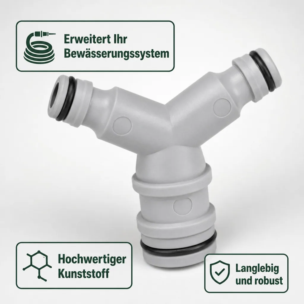 3/4 Zoll Abzweig, 1 Zoll Abzweig, 3 Wege Verbinder