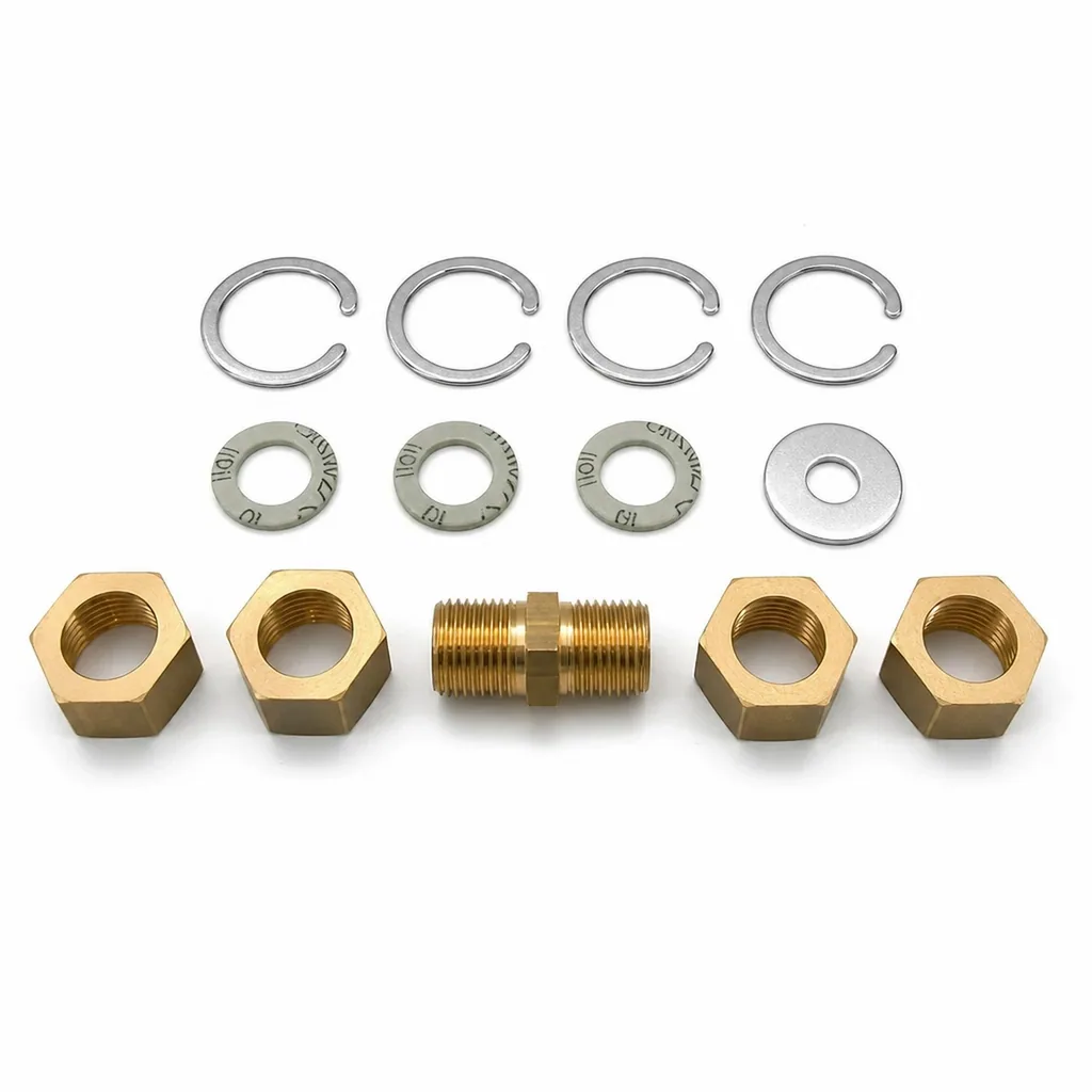 Wellrohr Edelstahl Solar, Verschraubung Set DN20, Solar-Tube ECO