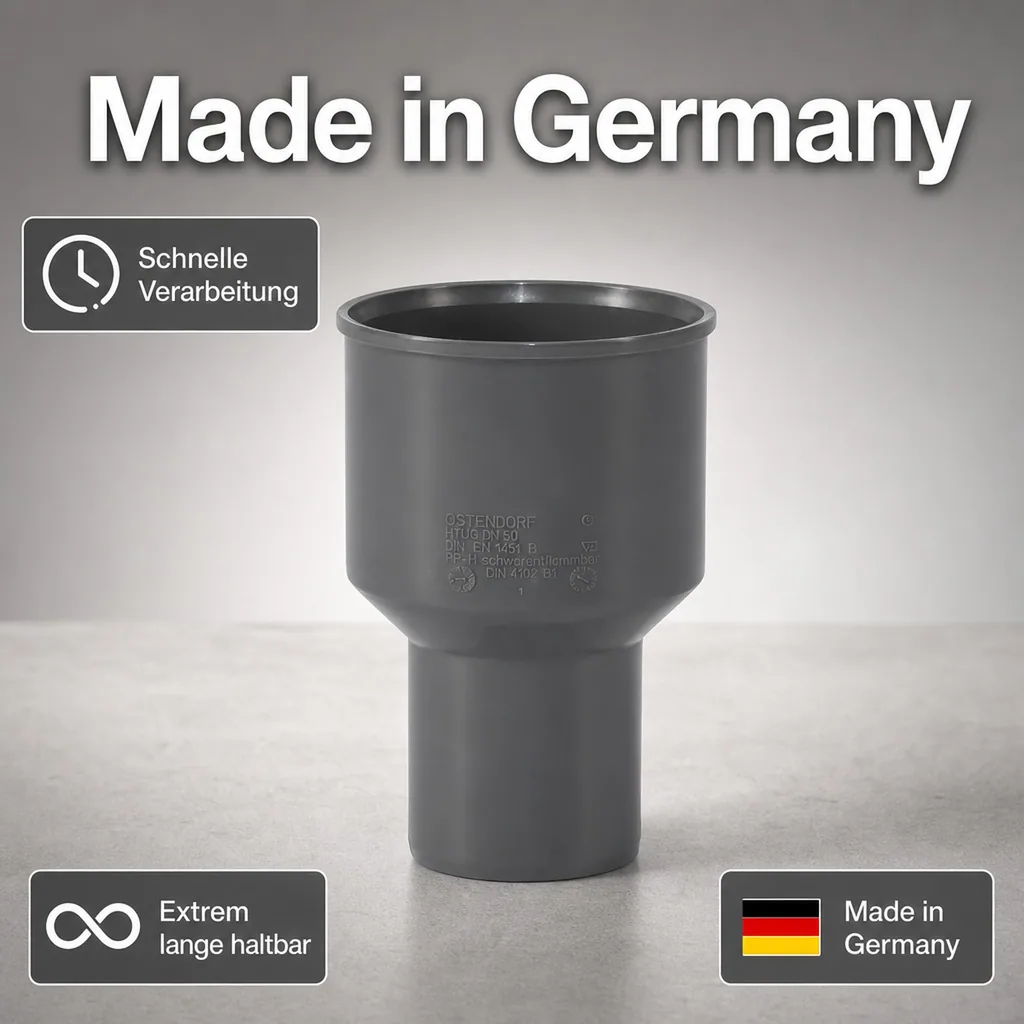 HTsafeUG Anschluss an Guss DN/OD 50