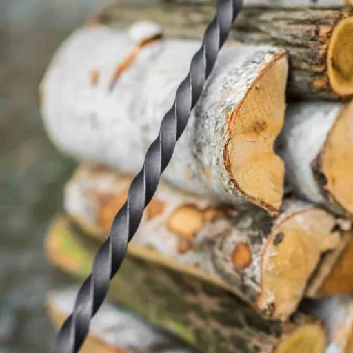 Feuerschale Zubehör, Schürhaken, Grillhaken, 100cm, Naturstahl