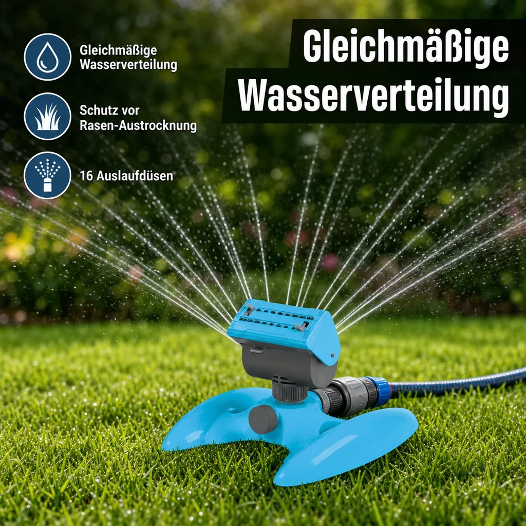 Rasensprenger, Oszillierender Rasensprenger  EXPERT, Gartenbewässerung