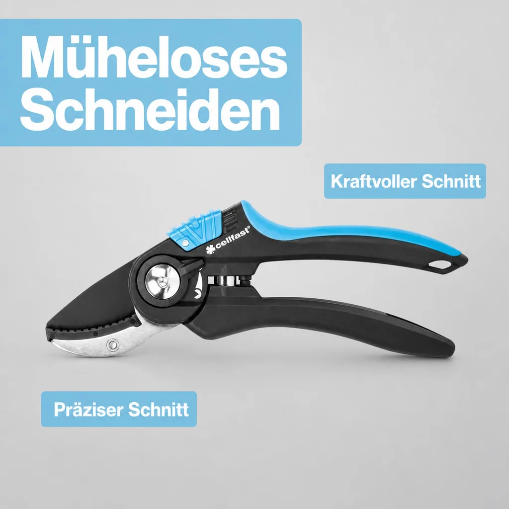 Gartenschere, Amboss Gartenschere, Astschere, Einhand-Gartenschere