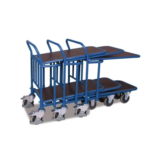 Transportwagen, wasserfest, 2 Ladeflächen, 500 kg Traglast