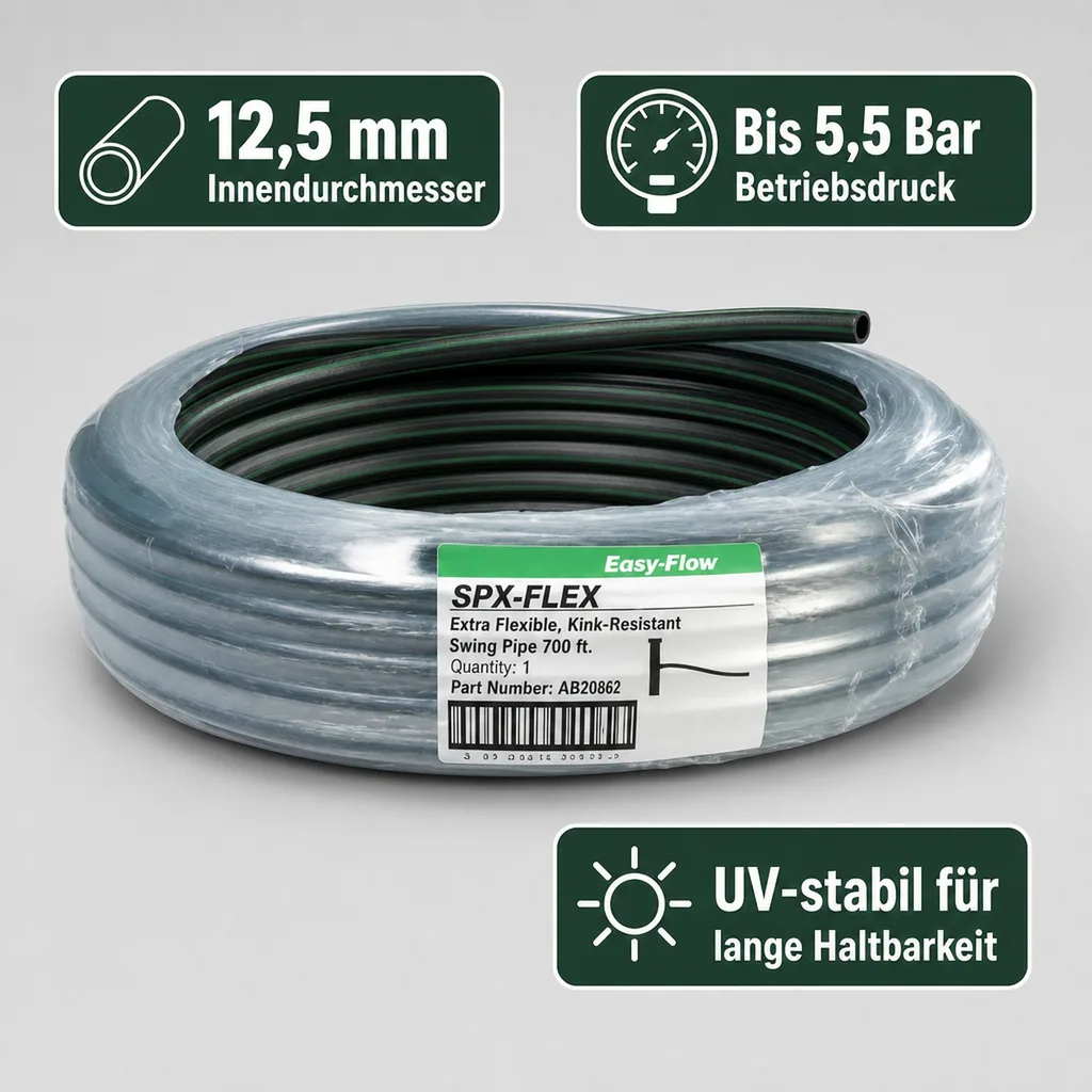 Gartenschlauch, Bewässerungsschlauch flexibel, 30m Druckschlauch