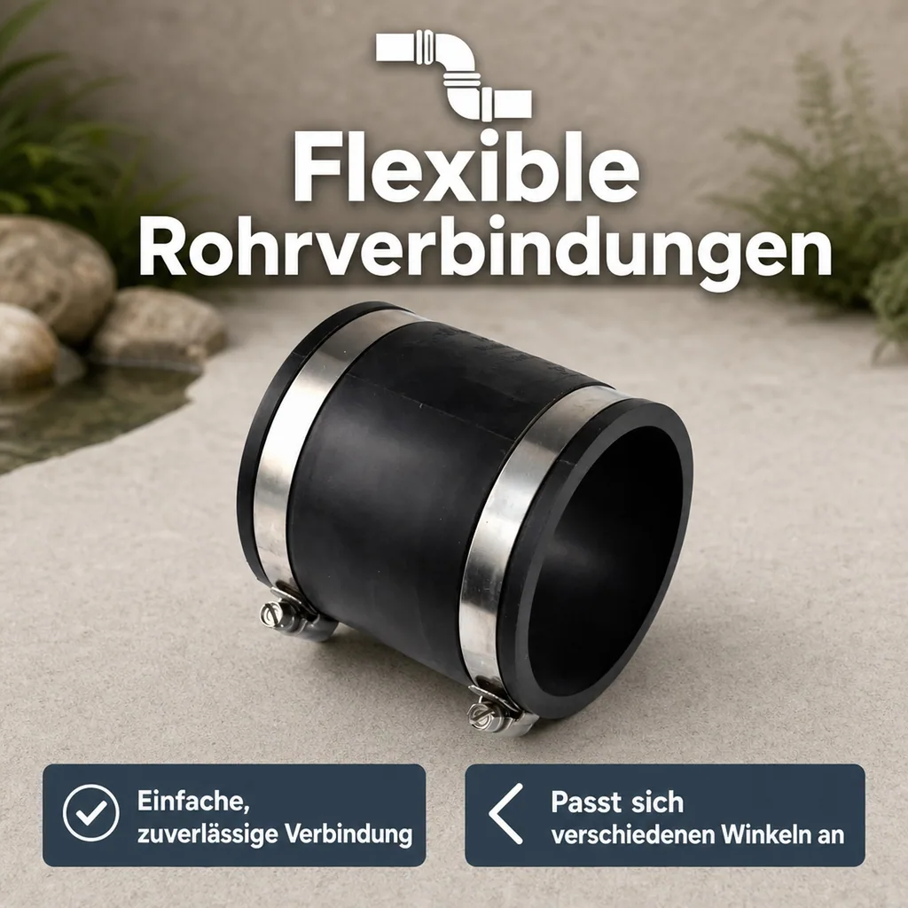 Flexible Fittings Kupplung 2" / 63 mm