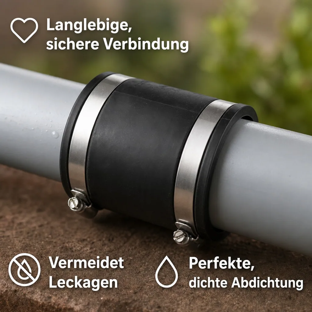 Flexible Fittings Kupplung 2" / 63 mm