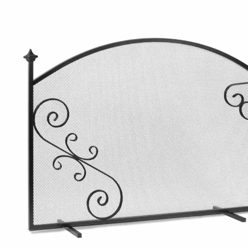 Kaminschutz, Kamin Gitter, Funkenschutz, Sicherheitsgitter Kamin