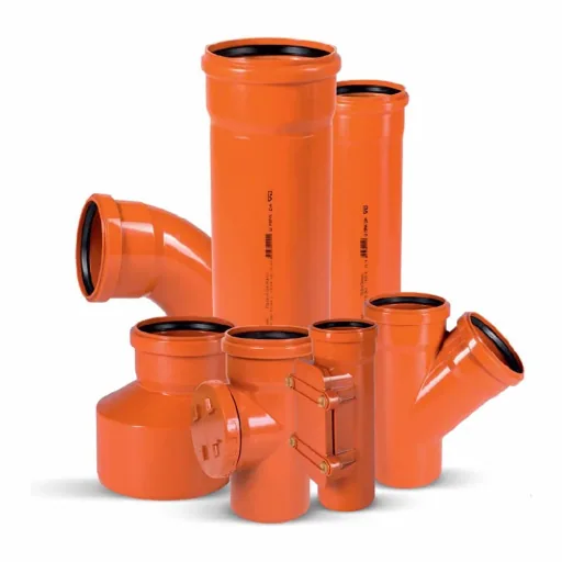 KG Rohr DN 250, KGUSM Anschluss, Steinzeug Muffe, Abwasserrohr, Kanalrohr