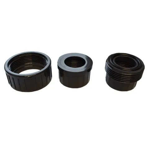 PVC Verschraubung, U-Verschraubung IG x IG 1/2", Rohrverbinder