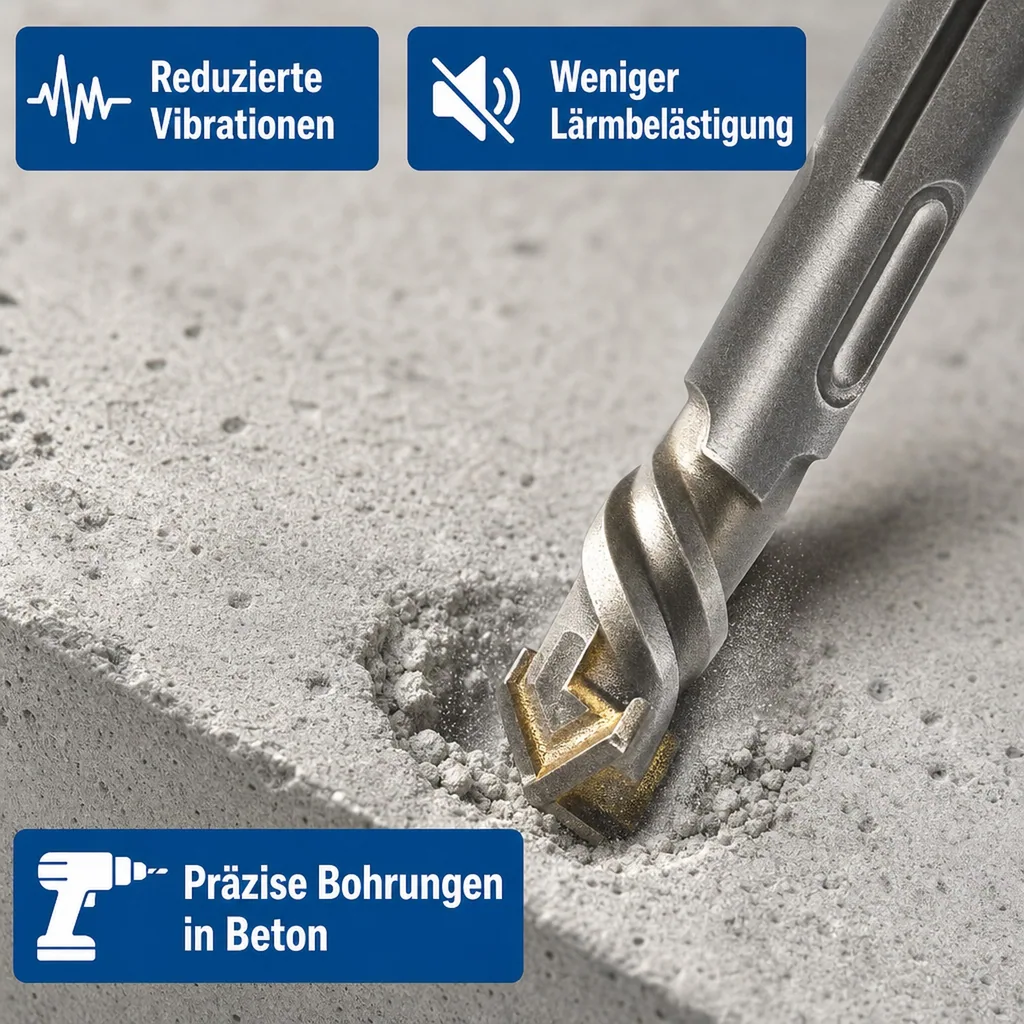 SDS Bohrer 7mm, Hammerbohrer SDS Plus, Betonbohrer, Steinbohrer