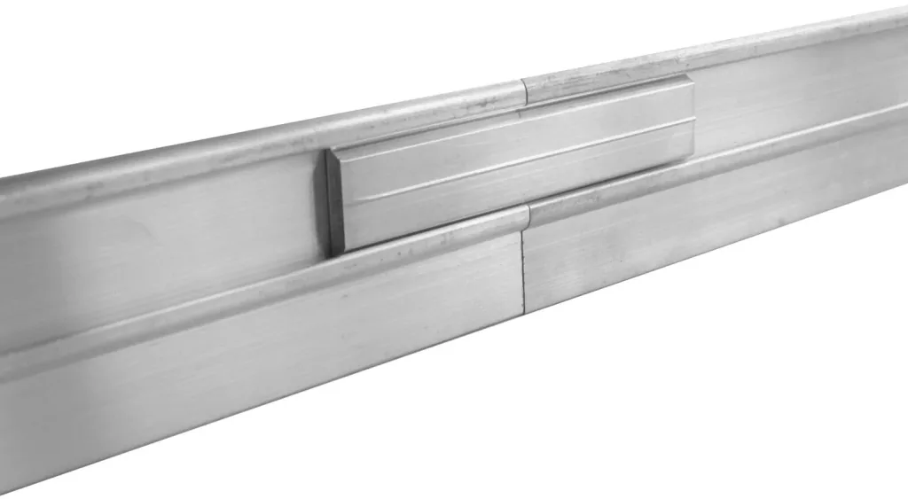 Ultra Starke Alu Rasenkanten 64mm x 100cm | Beeteinfassung | Beetumrandung | Beetbegrenzungen