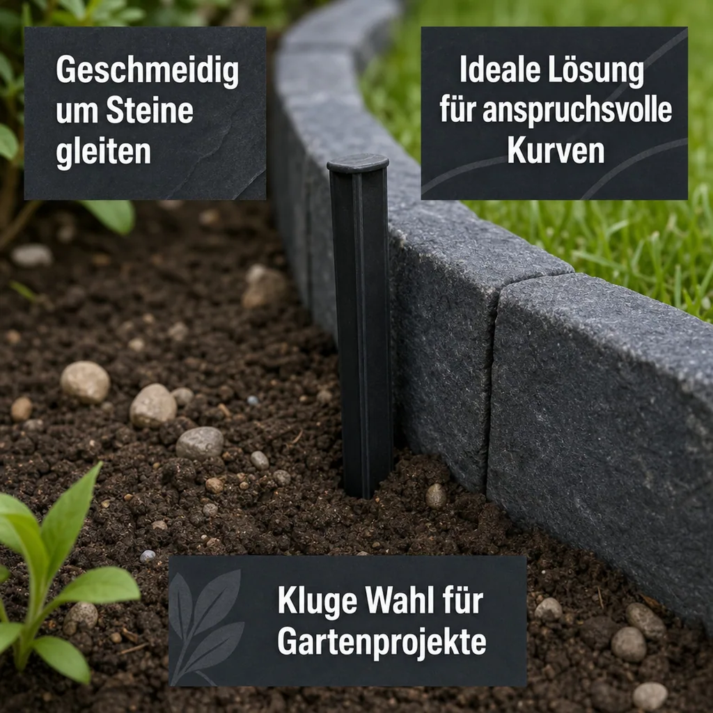 Kunststoffanker 25cm x 3cm | Bodenanker | Erdnägel
