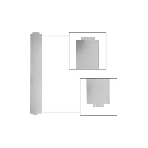 Rasenkanten Metall Alu/Zink 100 cm x 18 cm | Rasenkanten | Beeteinfassung | Beetumrandung | Beetbegrenzungen