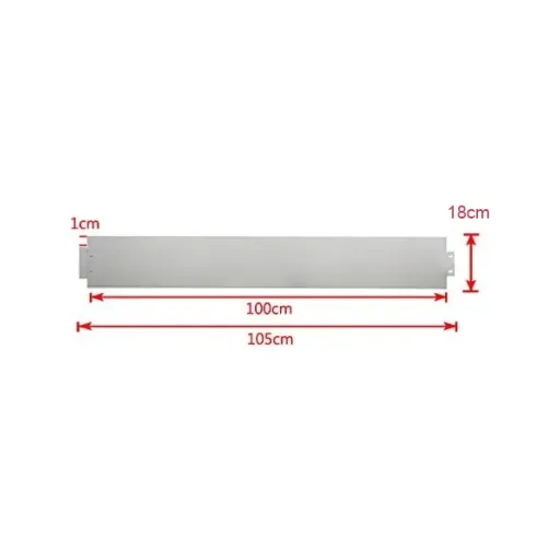 Rasenkanten Metall Alu/Zink 100 cm x 18 cm | Rasenkanten | Beeteinfassung | Beetumrandung | Beetbegrenzungen