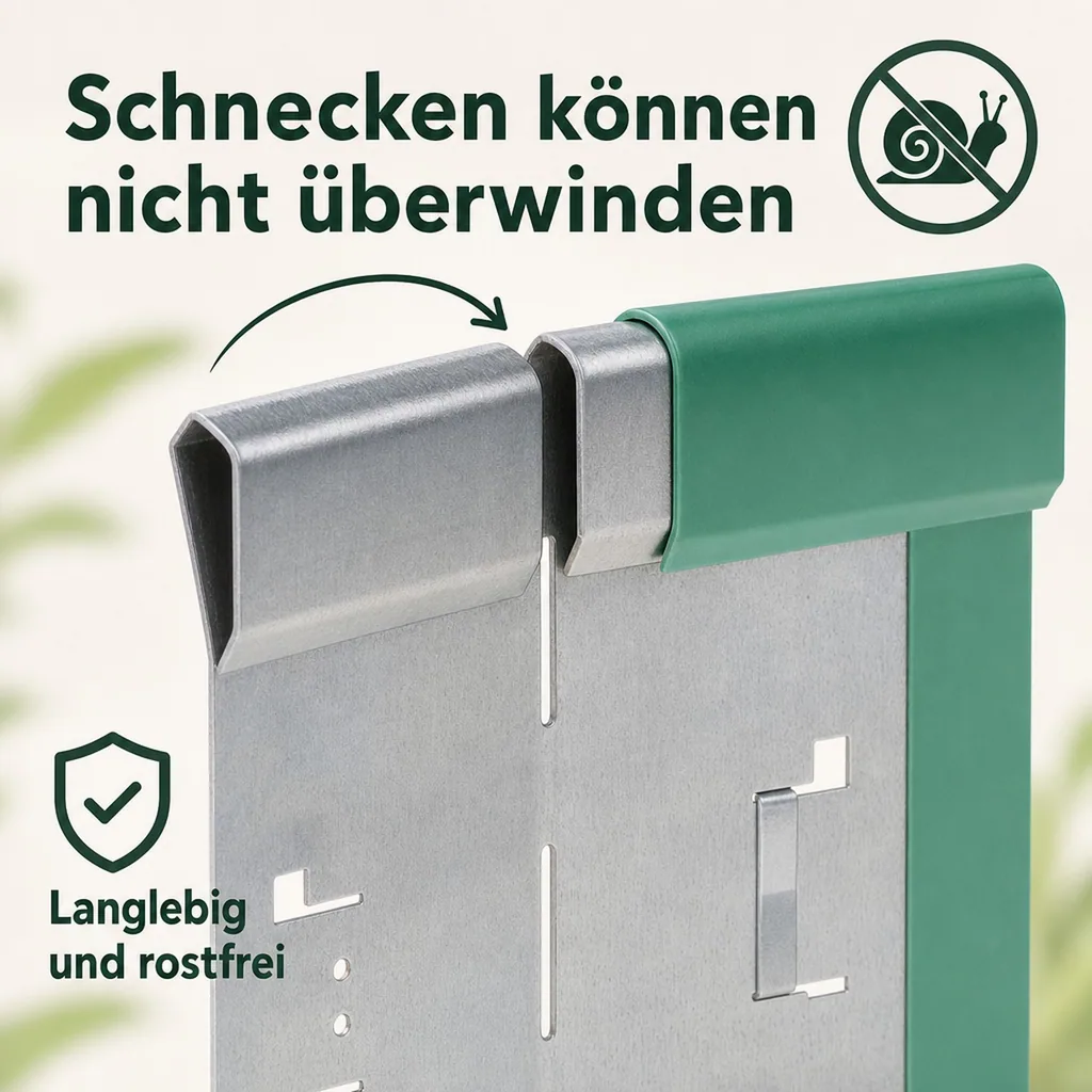 Ecke für Rasenkante Exklusiv Teil 1 8x8x14,8 cm | Rasenkanten | Beeteinfassung | Beetumrandung | Beetbegrenzungen