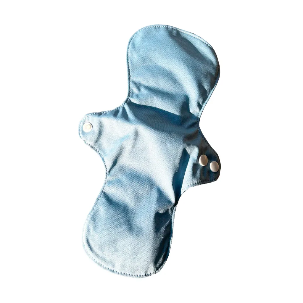 Weekiss Periods Pads, Menstruationsbinden Wiederverwendbare, Farbe Weekiss: Zartblau