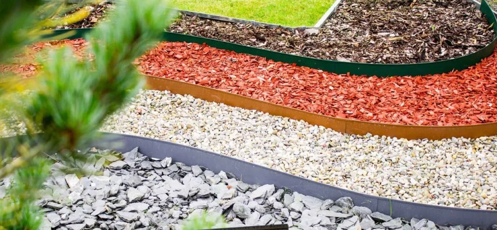 Rasenkanten Metall 13.5cm x 120cm | Beeteinfassung | Beetumrandung | Beetbegrenzungen, Color-GS: ohne Farbe