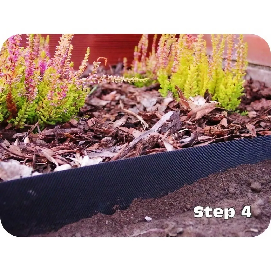 Rasenkantenband aus Kunststoff 15cm x 6m | Rasenkanten | Beeteinfassung | Beetumrandung | Beetbegrenzungen
