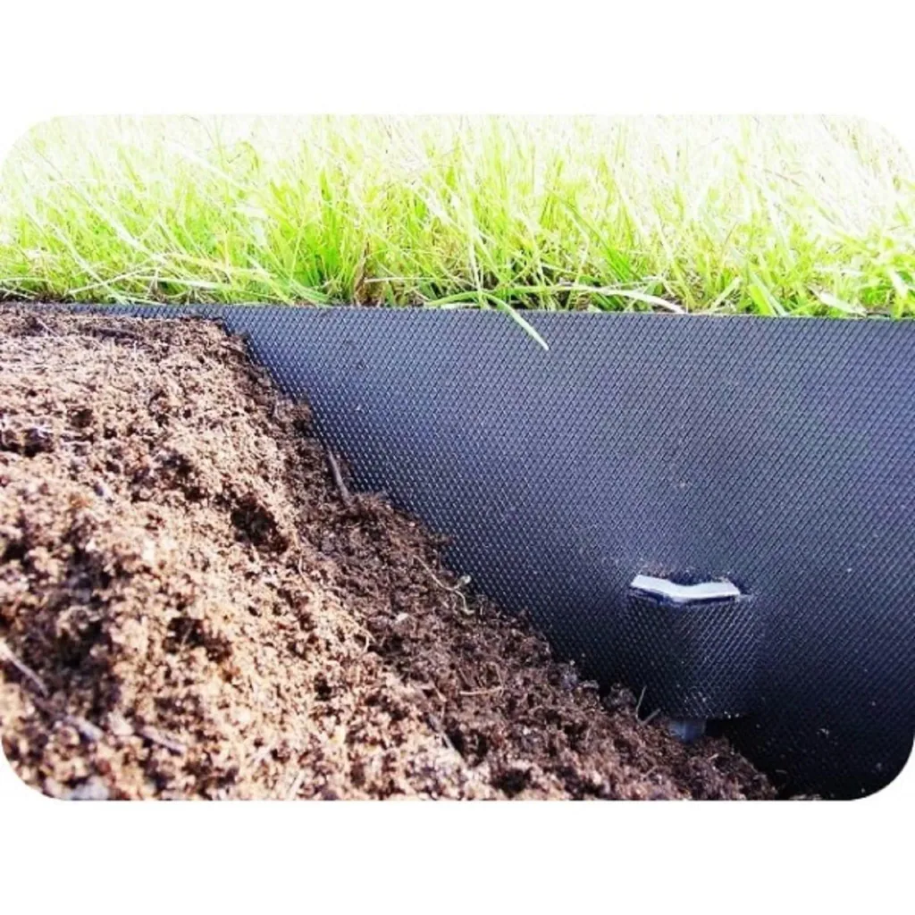 Rasenkantenband aus Kunststoff 10cm x 6m | Rasenkanten | Beeteinfassung | Beetumrandung | Beetbegrenzungen