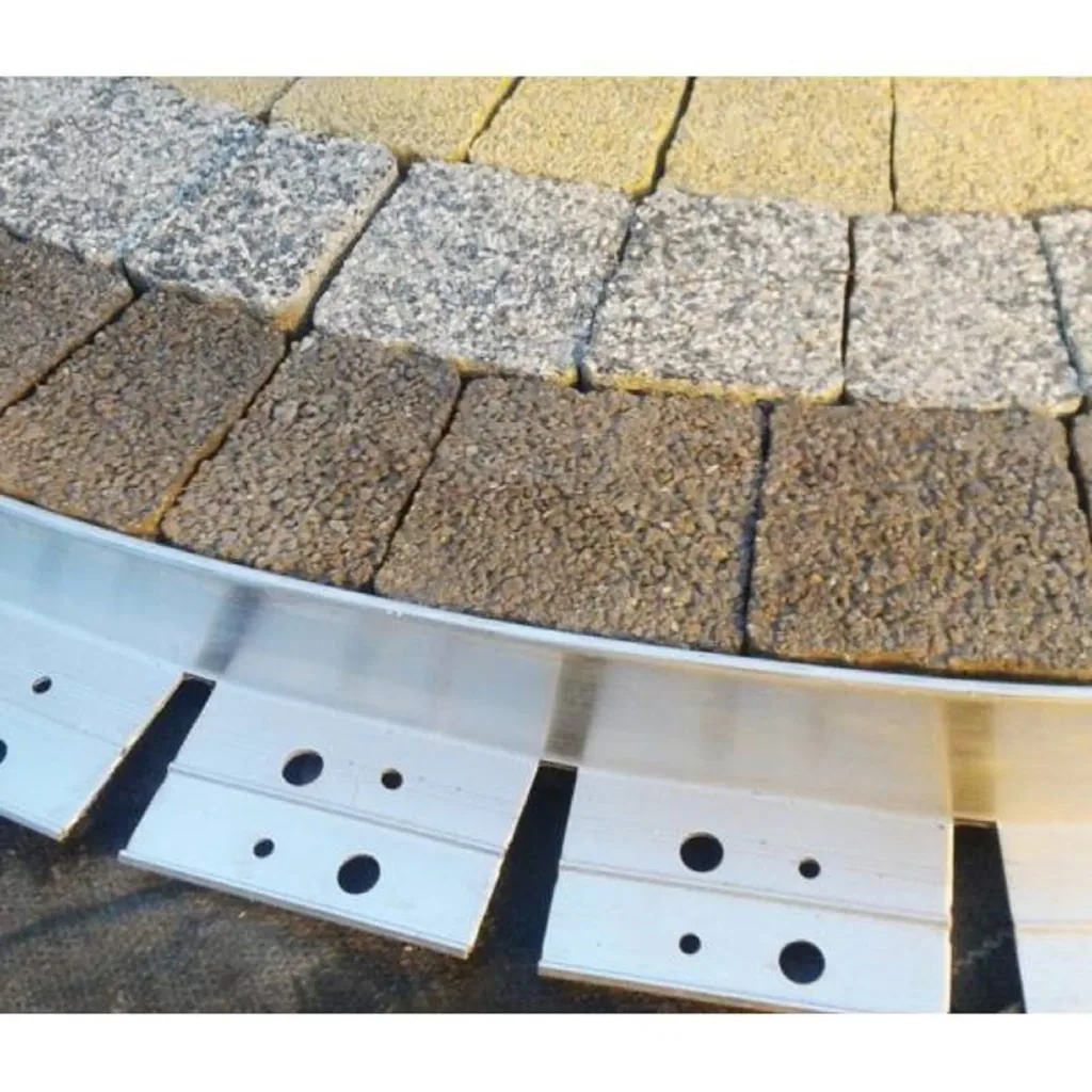 Ultra Starke Alu Rasenkanten 51mm x 100cm | Beeteinfassung | Beetumrandung | Beetbegrenzungen