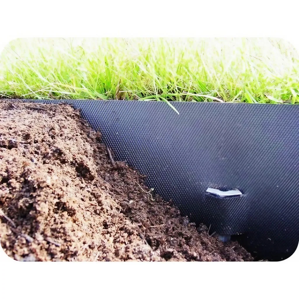 Erdanker für Rasenkante Rasenkantenband 25 x 3cm | Bodenanker | Erdnägel