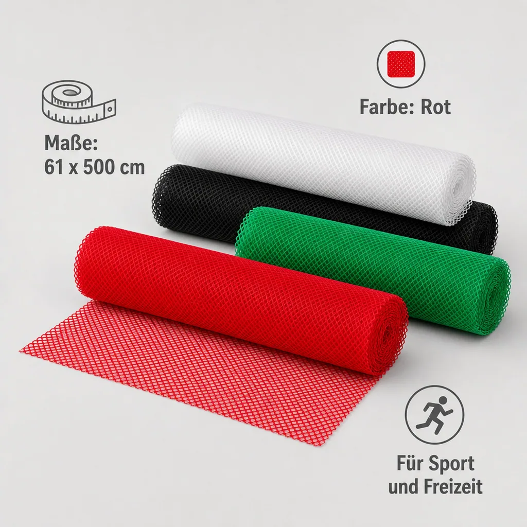Rollmatte, 61x 500cm rot