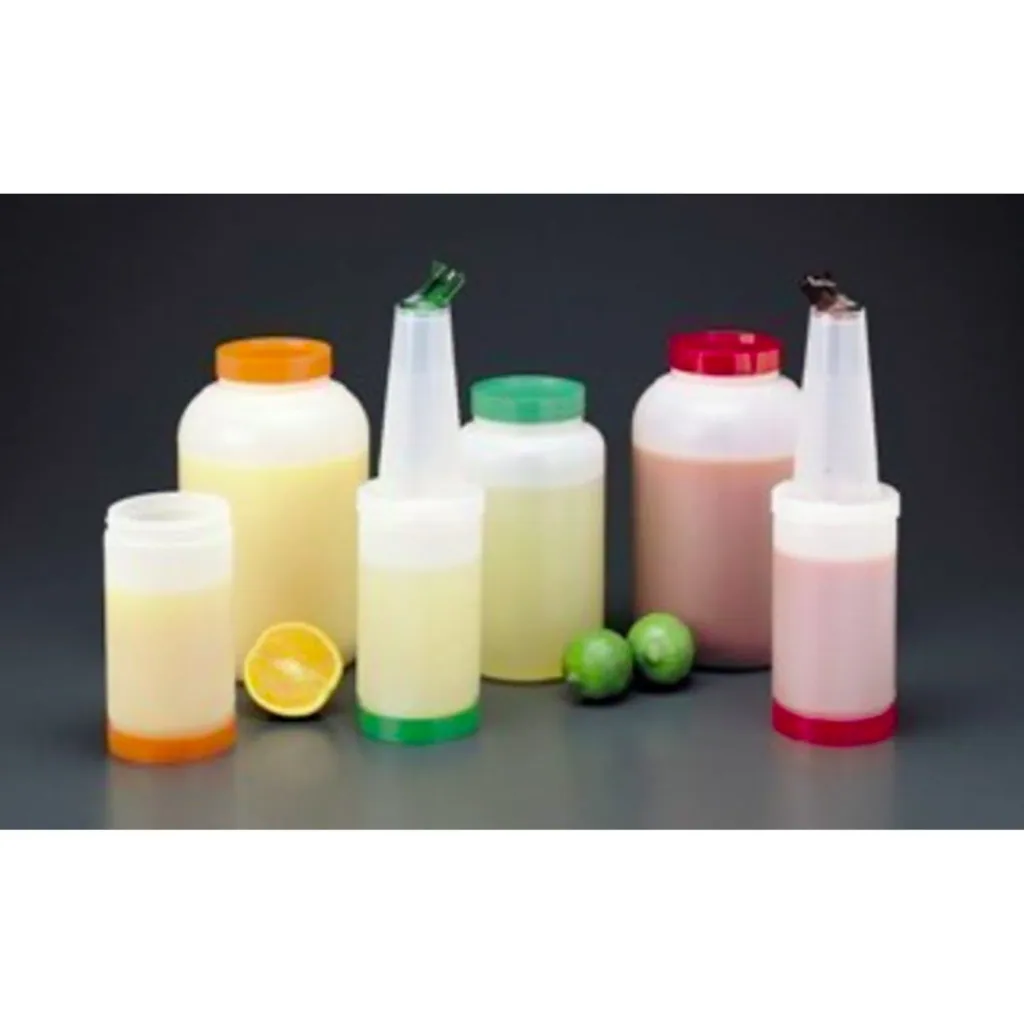 Trinkflaschen, Speed bottle - Bottle-Pour-Master, 2 Liter - Dosieren & Aufbewahren mit Stil, Farbe: gelb