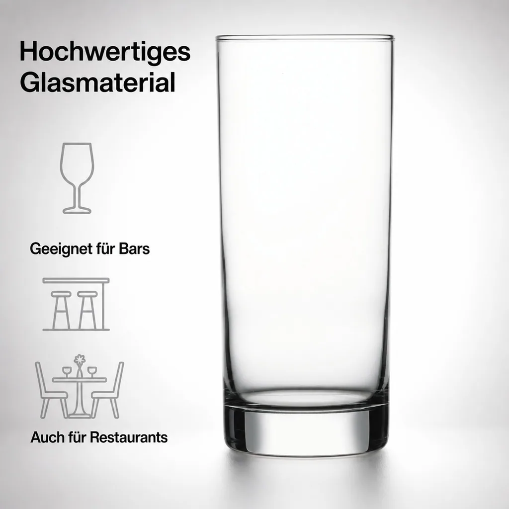 Gläser, Biergläser 12er Set, Istanbul - 590ml