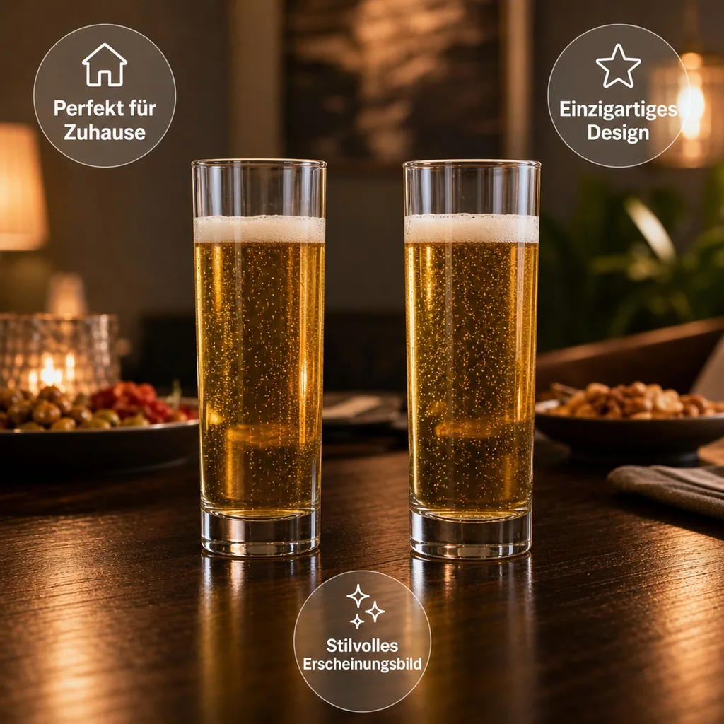 Gläser, Biergläser 12er Set, Istanbul - 590ml