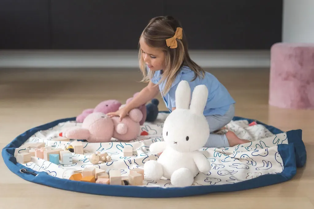 Play&Go Spielzeugsack, Spielzeugkorb, Spielzeug aufbewahrungstasche, Farbe: Miffy Standard